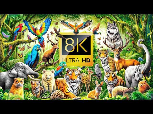 ANIMAL SPECTACLE 60FPS 8K ULTRA HD