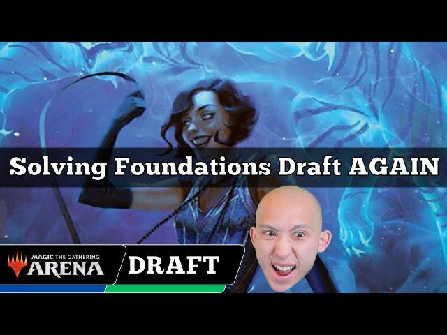 Solving Foundations Draft AGAIN | MTG Foundations Draft | MTG Arena