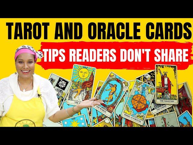 SECRET TIPS: TAROT and ORACLE Cards | Yeyeo Botanica