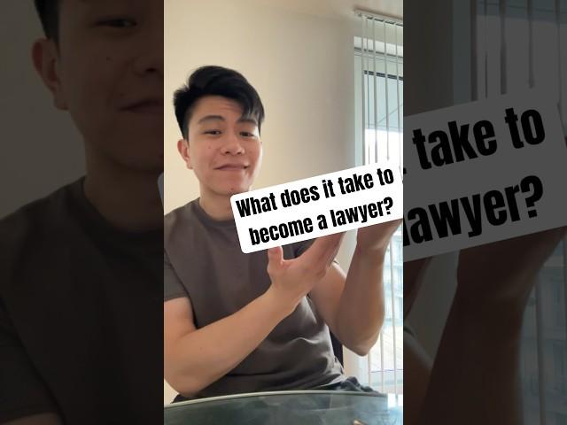 What it takes to become a lawyer
