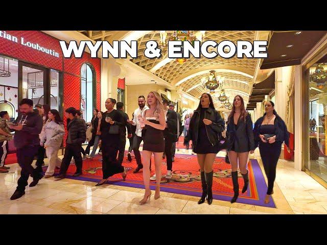 Wynn Encore Las Vegas Walk - Christmas in Las Vegas - December 2024