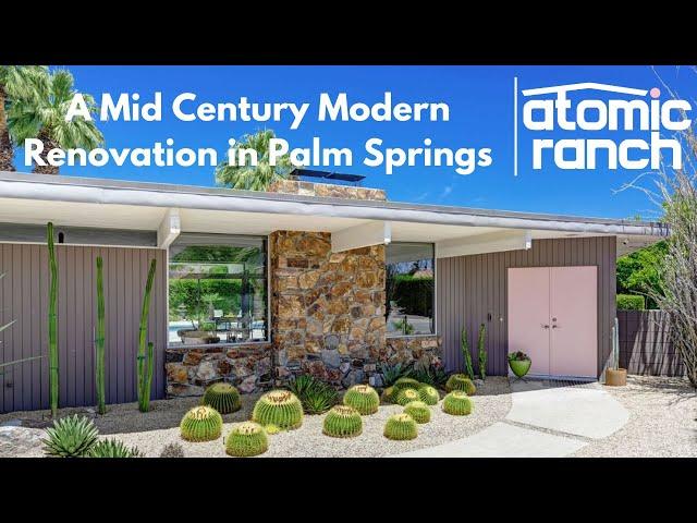 Tour a Mid Century Modern Renovation in Palm Springs