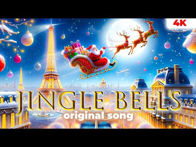 Jingle Bells Original Song [4K] [ Lyrics Christmas Song ]