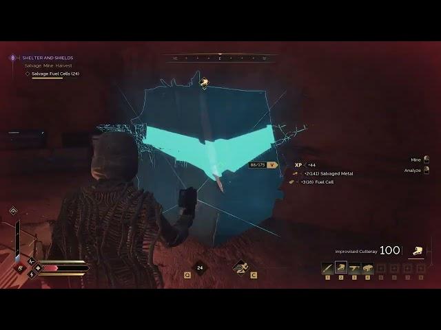 Dune Awakening – THE ATTITUDE OF THE KNIFE and SHELTER AND SHIELDS