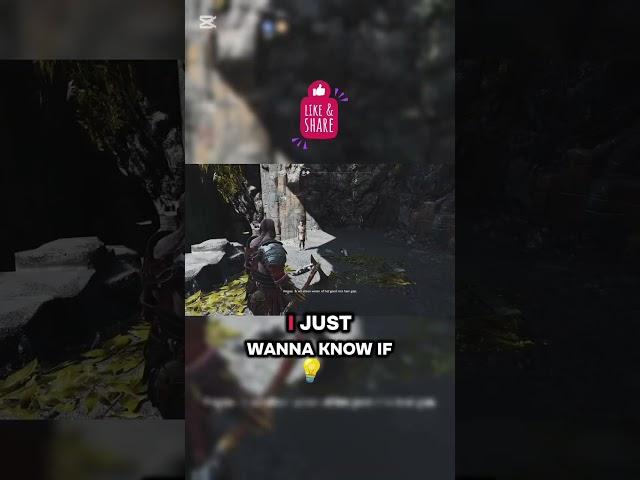 What would say to her #ps5 #gaming #grief #god #of #war #fat her #son