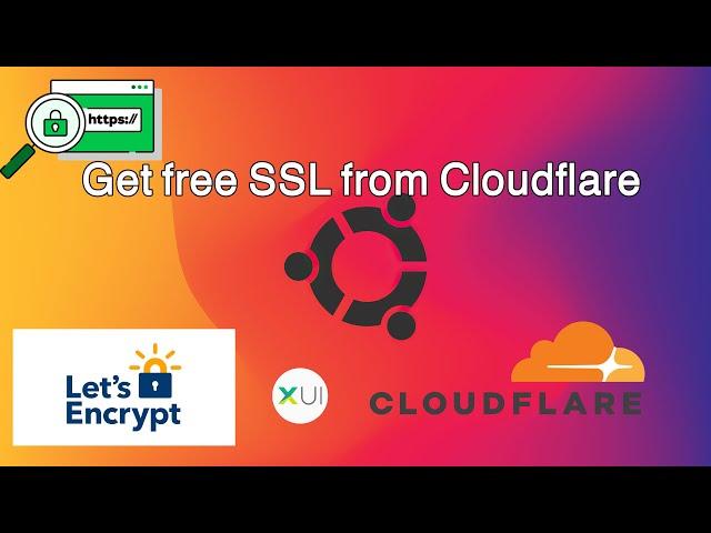 How to get free SSL Certificate for XUI panel server from Cloudflare TLS+XTLS+vless+vmess Very Fast.