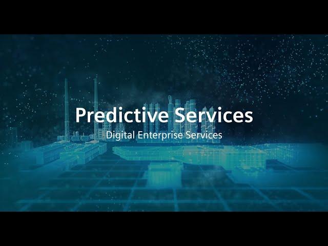 Predictive Services – predictive maintenance and future technologies