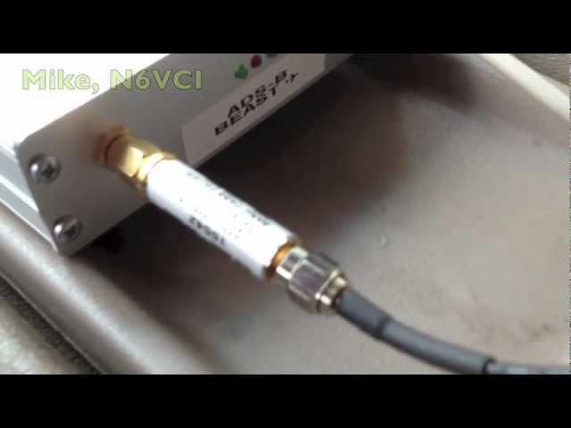 ADS-B Receiver, Installing a Filter to Improve Performance