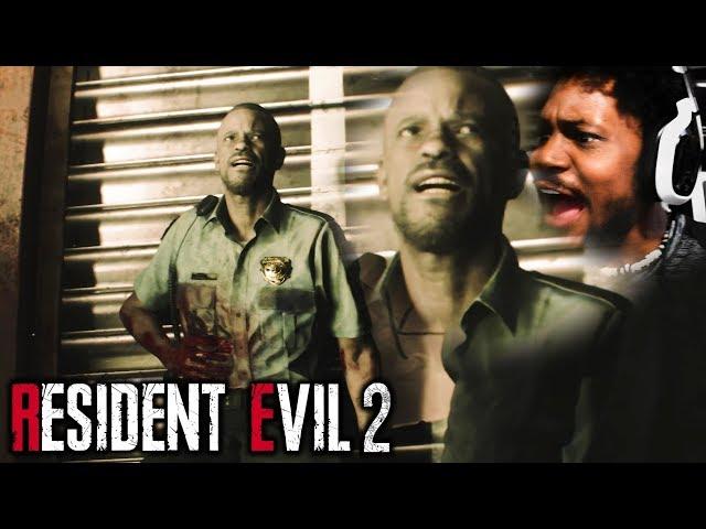 WHAT HAPPENS TO ALL BLACK CHARACTERS IN SCARY GAMES | Resident Evil 2 (Remake) Part 1