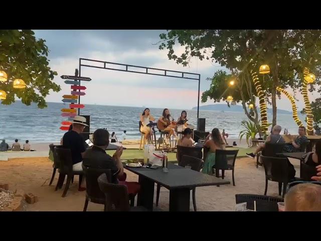 live music at Aao nang beach in Krabi #AaoNangBeach #Krabi #Thailand #LiveMusic #BeachLife #Travel