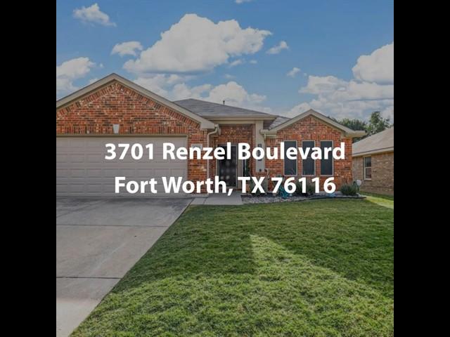 3701 Renzel Boulevard Fort Worth TX 76116 | 3 Bedroom Home For Sale