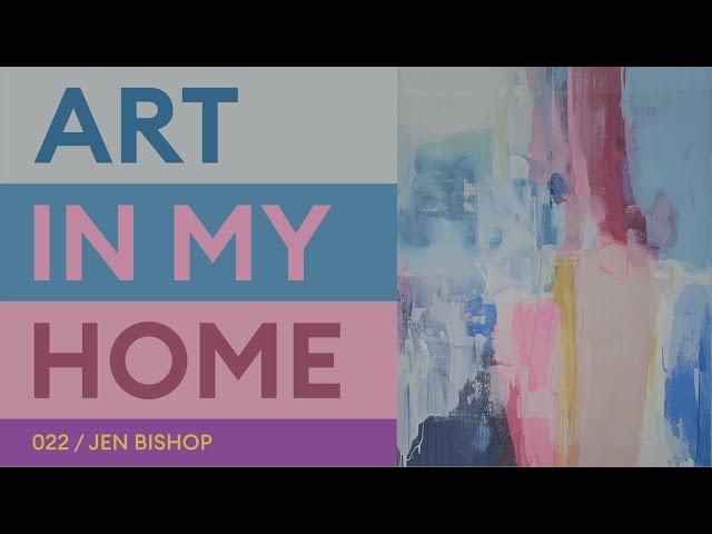 The Interiors Addict: The Art in Jen Bishop's Home