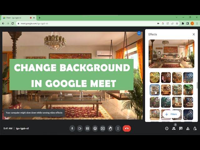 How to Change Background in Google Meet (Easy Method)