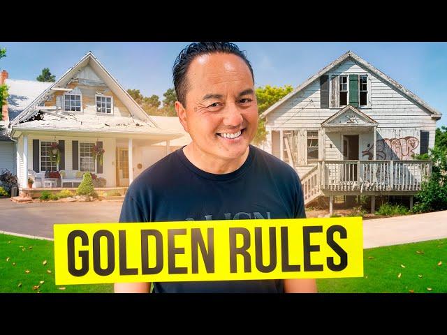 10 Golden Rules To Becoming A Successful Real Estate Investor