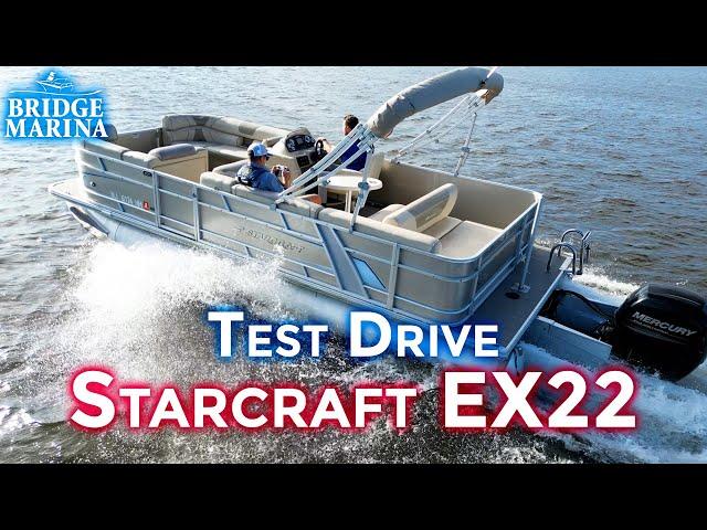 Starcraft EX22 with a 150 HP Mercury Engine (with Bonus Drone Footage): Boat Review and Test Drive