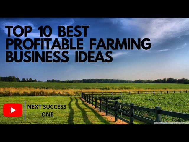 TOP 10 BEST PROFITABLE PASSIVE INCOME FARMING BUSINESS IDEAS  INVESTING