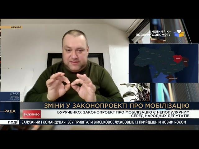 Зміни у законопроекті про мобілізацію  || Олексій Буряченко