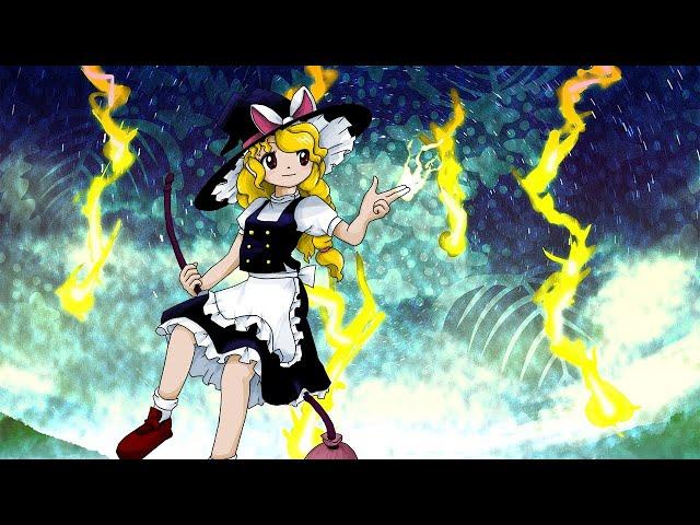 Touhou Juuouen ~ Unfinished Dream of All Living Ghost - Marisa [Speedrun 11:03]