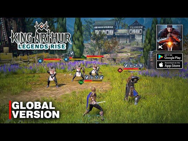 King Arthur: Legends Rise - Global Version Gameplay on PC (LDPlayer/Android/iOS)