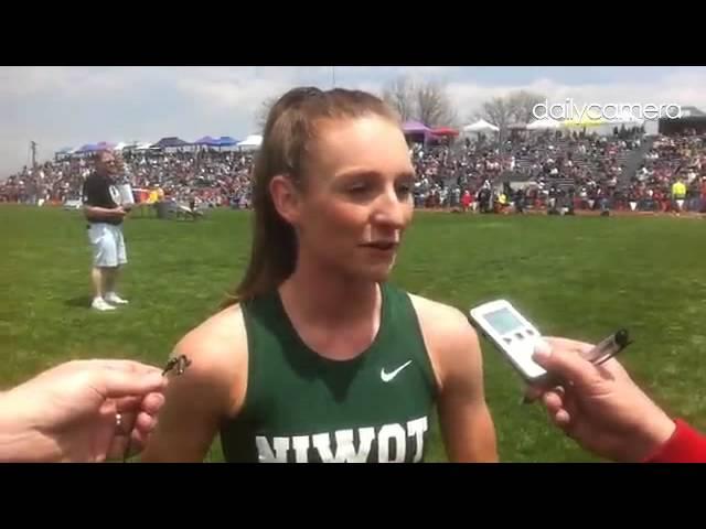 Elise Cranny of Niwot wins her last high school race at state #bocopreps