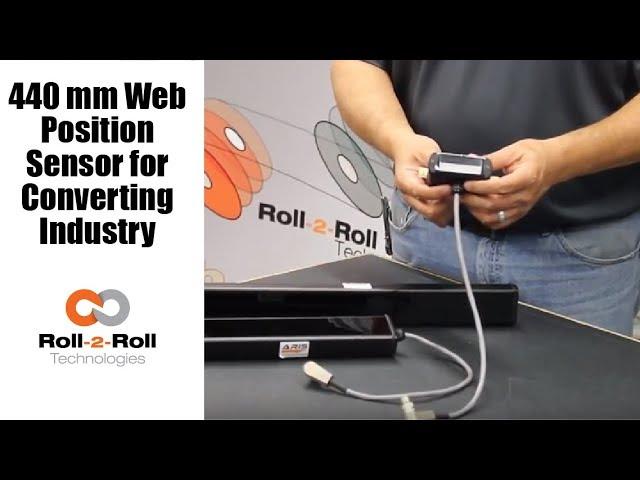 New 440mm Web Position Sensor from Roll-2-Roll Technologies