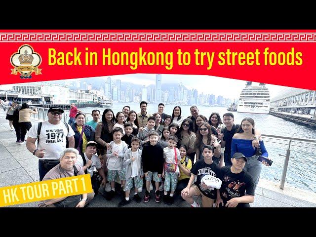 Back in Hongkong to try street foods | Hongkong Tour Part 1  | | Joel Cruz Official