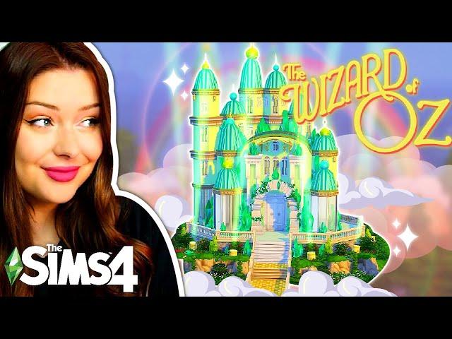 Building a WIZARD OF OZ Inspired Palace in The Sims 4