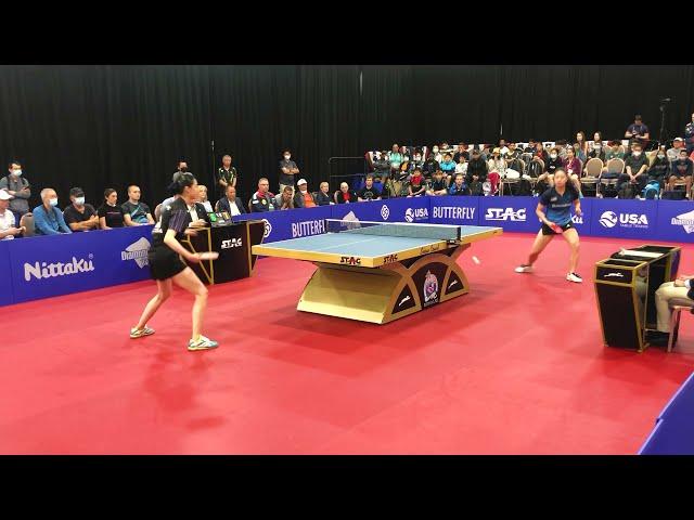 2021 US Nationals Women's Singles Final: Lily Zhang vs Amy Wang