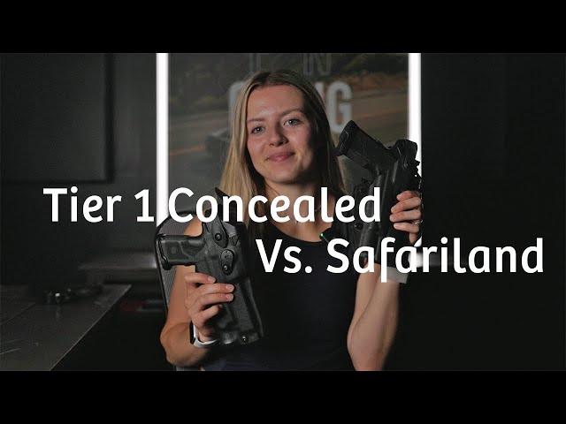 Best OWB Holster / Tier 1 Concealed vs Safariland