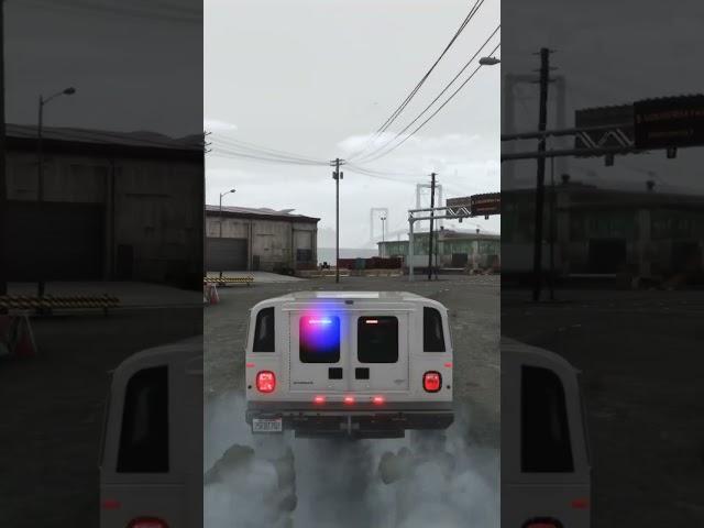 Showing off the Custom Military H1 Hummer Undercover unit made for my Cop ‍️ Character in COA