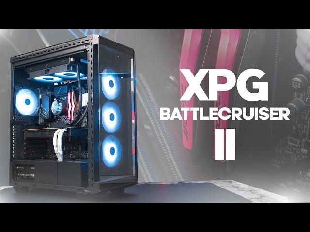 This Gaming PC is Actually PRETTY GOOD ! XPG Battlecruiser II Build - i7 12700k -The Unbox View