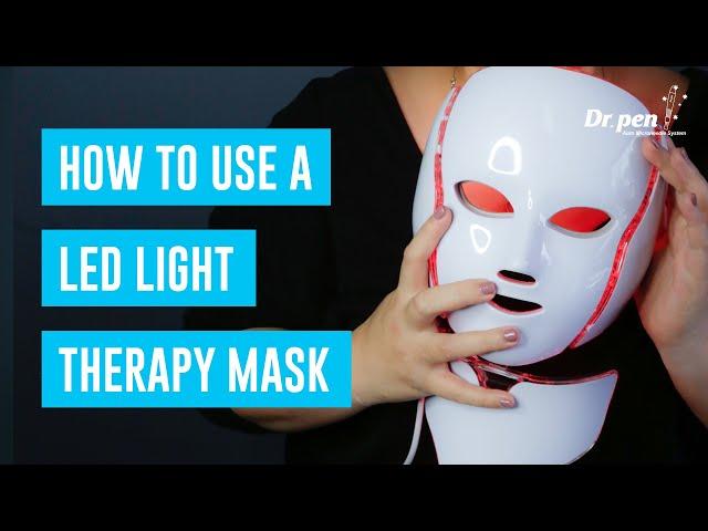 How to Use a LED Light Therapy Mask | Dr. Pen Australia | Light Therapy at Home