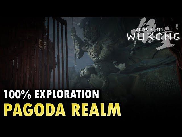 Pagoda Realm 100% Walkthrough Black Myth Wukong – All Collectibles