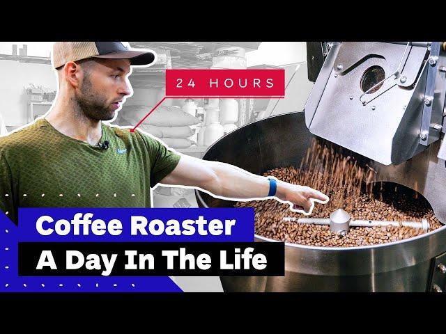 What does COFFEE ROASTER do at work? A day in the life of specialty coffee roaster!