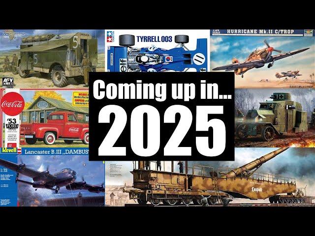 Model kits and projects for 2025