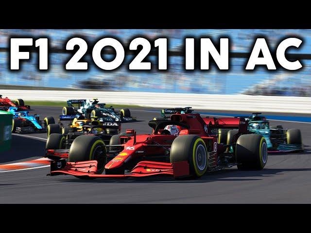 2021 Formula 1 Assetto Corsa Ultimate Mod Pack!! (Formula Hybrid 2021)