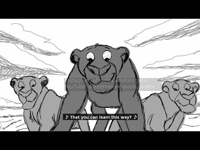 MUFASA: I Always Wanted A Brother Animatic (FULL ANIMATIC) | Alfred The Animator Illustrator