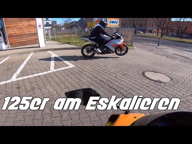 Spontane runde mit einem ABONNENTEN | YZF R125 | Honda CBR 600RR