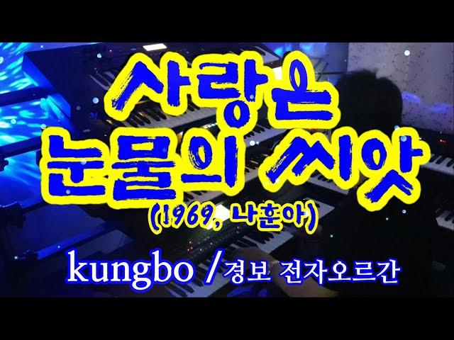 사랑은 눈물의 씨앗(1969년, 나훈아) : kungbo/ 경보 전자오르간 연주