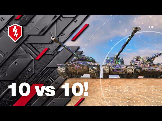 WoT Blitz. Get The Exclusive Rewards and Try New Tactics In 10 vs 10 Mode!