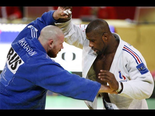 JUDO 2009 Tournois de Paris: Teddy Riner (FRA) - Alexander Mikhaylin (RUS)