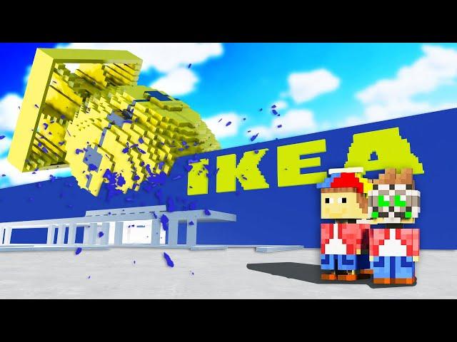 We Destroyed IKEA with Explosives... (Teardown Mods)