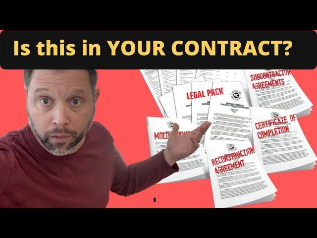 Contractor Contracts vs Restoration Contracts