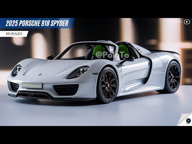 2025 Porsche 918 Spyder Revealed - best hybrid sports vehicle?