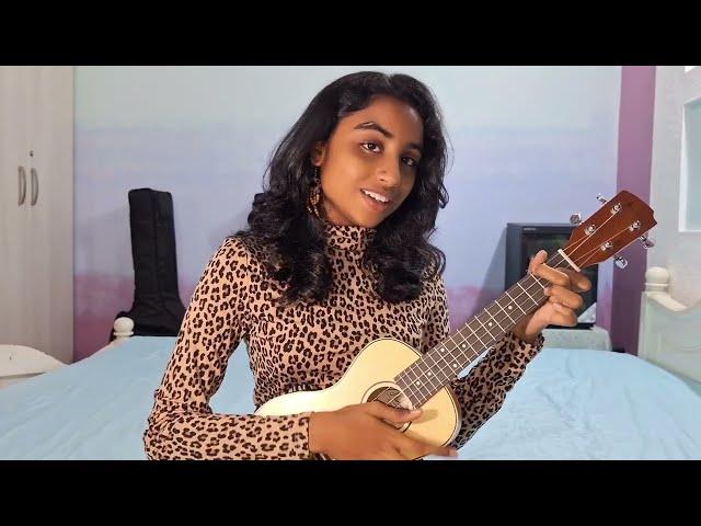 THE LION SLEEPS TONIGHT UKULELE COVER BY GIYANA SAMARAKOON