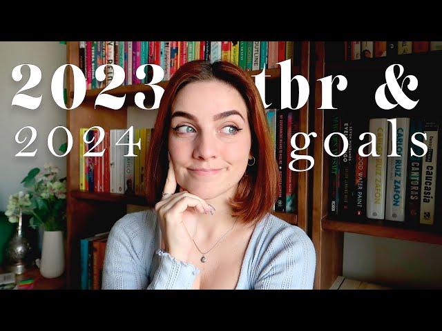 did i read my 2023 tbr? & 2024 reading goals 