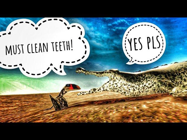 Clean my teeth! (dinosaur world mobile roblox)