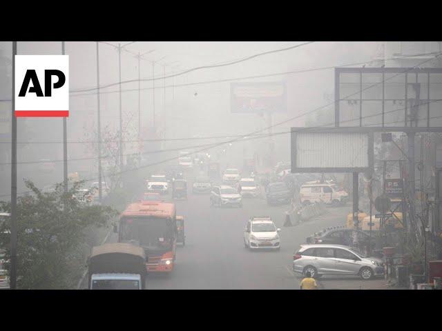 New Delhi closes schools, bans construction as air pollution shoots up