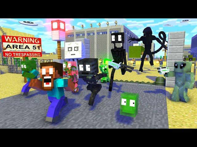 AREA 51 RAID ALIEN APOCALYPSE (Mobs Parody)