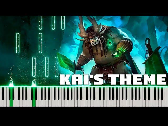 Kung Fu Panda: Kai's Theme Piano Cover [FREE MIDI]